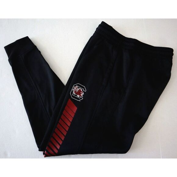 Under Armour Men's Sz L Black USC Gamecocks Armour Fleece Collegiate Joggers - Picture 10 of 10